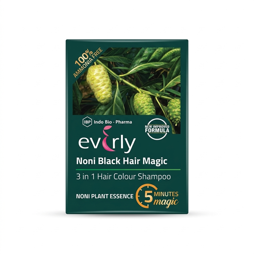 Everly Noni Black Hair Magic 3-in-1 Shampoo